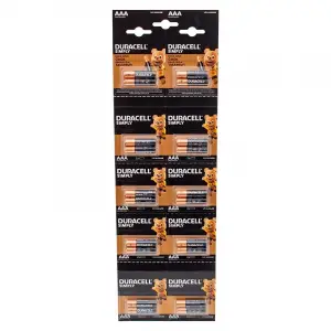 Duracell 1.5V İnce AAA 20li Alkalin Pil LR03/MN20
