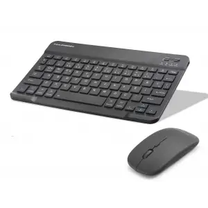 Kablosuz Bluetooth Smart Klavye Ve Mouse Seti - Siyah HDX2508