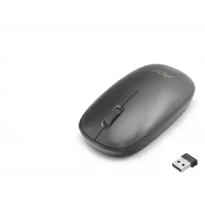 MS200B/LA Sessiz Kablosuz Mouse 2.4 Ghz 1200 Dpı Siyah