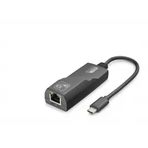 Type C Usb 3.0 Ethernet Adaptör Gigabit Siyah HDX7868