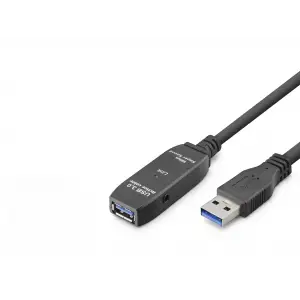 Usb 3.0 Active Repeater Uzatma Kablosu 5 M Siyah HDX7561