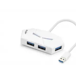 Usb 3.0 Hub Rgb 4 Port 5 Gbps 1.2 M HDX7051