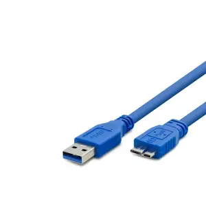 Usb 3.0 To Note 4 Harddisk Kablosu 50Cm Mavi HDX7503