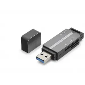 Usb Type-C 3.2 Gen1 Kart Okuyucu Sd Microsd 5 Gbps Gri HDX7054