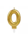 0 Rakam Mum Gold Renk