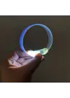 3 Modlu Pilli LED Işıklı Esnek Parti Bilekliği Beyaz