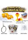 8’li Sihirbazlık Seti (Kibrit, Defter, Halka, Kupa, İp, 3’lü Kart)
