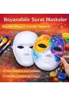 Boyanabilir Surat Model Maske – Lastikli | Kendin Tasarla