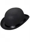 Charlie Chaplin Stil Yetişkin Şapkası – Siyah Melon Parti Şapkası