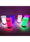 Glow Partisi Bardakları 6 Renk 6 Adet 1.5 oz 4.5 x 6.5 cm