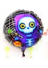 Halloween İskelet Hayalet Folyo Balon 18 inç