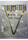 Happy Birthday To You Flama Bayrak Süs
