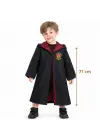 Harry Potter Tarzı Çocuk Cübbesi 2-4 Yaş