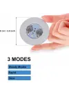 Işıklı Yapışkanlı Bardak Altı Aparatı Ledli 3 Modlu 6 cm Çap 1 Adet
