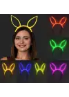 Karanlıkta Yanan Fosforlu Glow Taç 6 Renk 6 Adet