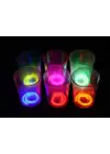 Karanlıkta Yanan Gece Işığı Mega Glow Bardaklar 8 Adet 8.5 x 10.5 cm
