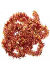 Kırmızı Altın Renk 4 cm Genişlik Garland Çift Renk Sim Süs 180 cm