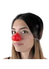 Kırmızı Renk Lastikli Burun Palyaço Burun