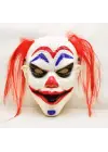 Kızıl Saçlı Joker Palyaço Maskesi