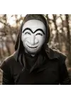 Koreli Hırsız Teatral Hahoe Maskesi - Para Heist Maskesi - Dali Maskesi