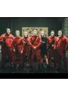 Koreli Hırsız Teatral Hahoe Maskesi - Para Heist Maskesi - Dali Maskesi