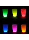 Neon Parti Glow Bardak 1.5 oz Karışık Renk 1 Adet Tekli