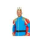 Plastik Kral Tacı Altın Renk Yetişkin Boy 55 cm