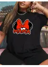 SBRD- Anneler Günü Baskılı T-shirt - Siyah
