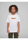 SBRD- Çocuk Unisex Baskılı T-shirt - Beyaz