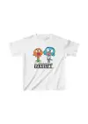 SBRD- Çocuk Unisex Baskılı T-shirt - Beyaz