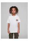 SBRD- Çocuk Unisex Baskılı T-shirt - Beyaz