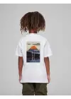 SBRD- Çocuk Unisex Baskılı T-shirt - Beyaz