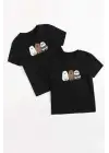 SBRD- Çocuk Unisex Baskılı T-shirt - Siyah