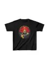 SBRD- Çocuk Unisex Baskılı T-shirt - Siyah