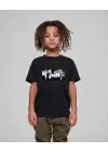SBRD- Çocuk Unisex Baskılı T-shirt - Siyah
