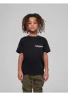 SBRD- Çocuk Unisex Baskılı T-shirt - Siyah