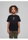 SBRD- Çocuk Unisex Baskılı T-shirt - Siyah