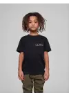 SBRD- Çocuk Unisex Baskılı T-shirt - Siyah