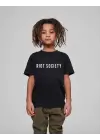 SBRD- Çocuk Unisex Baskılı T-shirt - Siyah