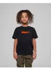 SBRD- Çocuk Unisex Baskılı T-shirt - Siyah