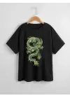 SBRD- Çocuk Unisex Baskılı T-shirt - Siyah