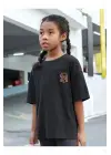 SBRD- Çocuk Unisex Baskılı T-shirt - Siyah