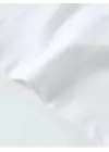SBRD- Erkek Baskılı Tişört Kısa Kol Bisiklet Yaka Oversize T-shirt - Beyaz