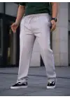 SBRD- Erkek Keten Cepli Çıma Dikişli Jogger Buggy Pantalon Rahat Kalıp - Gri