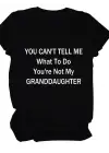 SBRD- Kadın Baskılı Tişört Kısa Kol Bisiklet Yaka T-shirt - Siyah