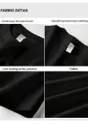 SBRD- Kadın T-shirt Bisiklet Yaka Kısa Kol Baskılı Tişört - Siyah