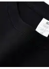 SBRD- Kadın T-shirt Bisiklet Yaka Kısa Kol Baskılı Tişört - Siyah