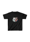 SBRD- Unisex Çocuk Baskılı T-shirt - Siyah