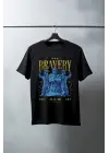 SBRD- Unisex Oversize 24/1 Penye Dtf Baskılı Tişört - Dtf102
