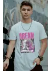 SBRD- Unisex Oversize 24/1 Penye Dtf Baskılı Tişört - Dtf103
